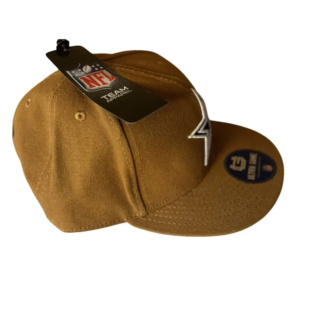 Dallas Cowboys Snapback Hat Flat Brim Adjustable Carhartt Style Ultra Game NWT